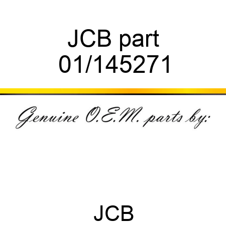 JCB part 01/145271