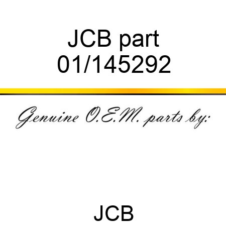 JCB part 01/145292