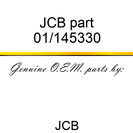 JCB part 01/145330