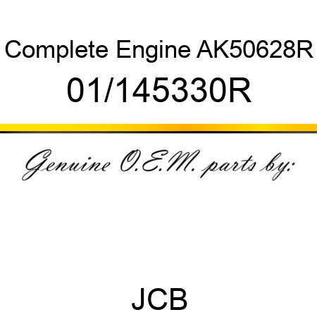 Complete Engine, AK50628R 01/145330R