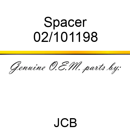 Spacer 02/101198