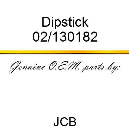 Dipstick 02/130182