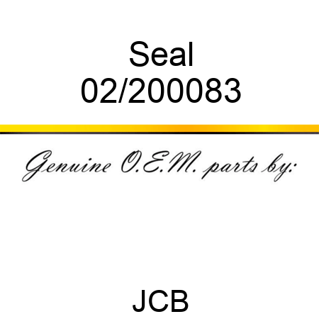 Seal 02/200083