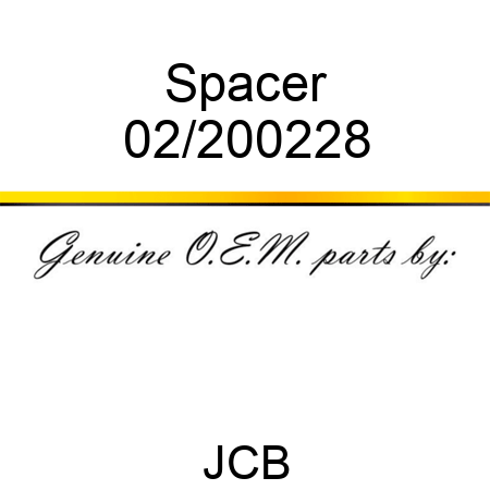 Spacer 02/200228