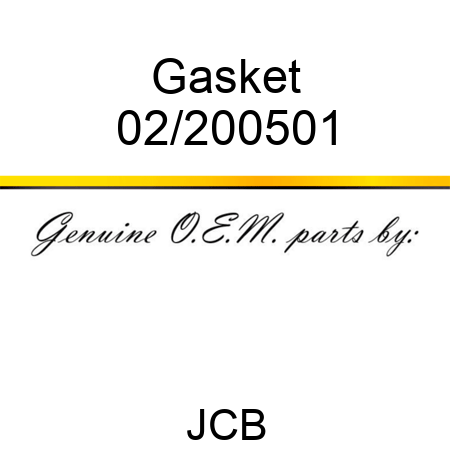 Gasket 02/200501