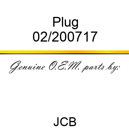 Plug 02/200717