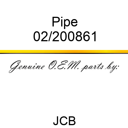 Pipe 02/200861