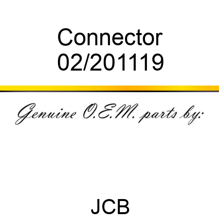 Connector 02/201119