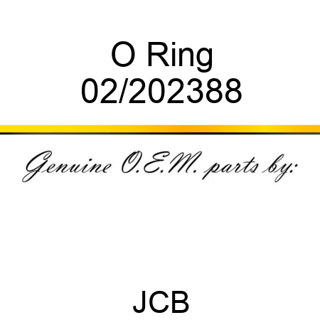 O Ring 02/202388