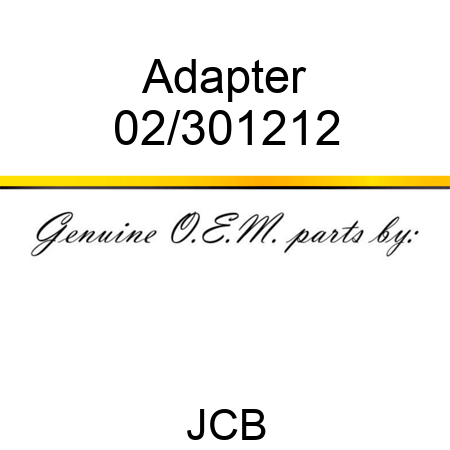 Adapter 02/301212