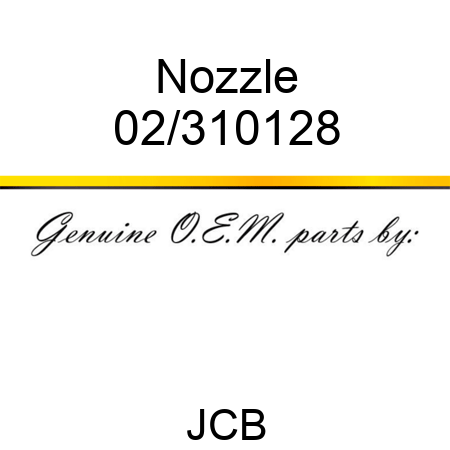 Nozzle 02/310128