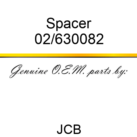 Spacer 02/630082
