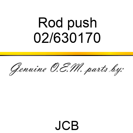 Rod, push 02/630170