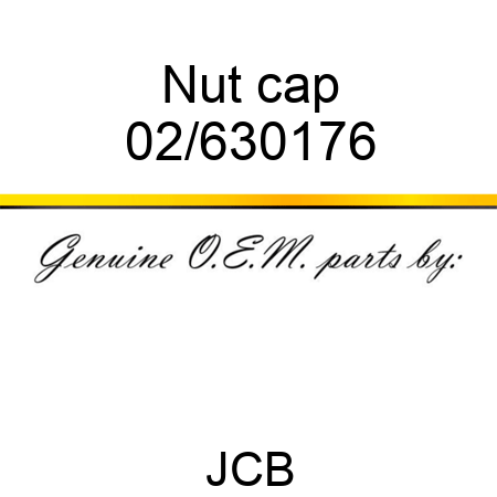 Nut, cap 02/630176