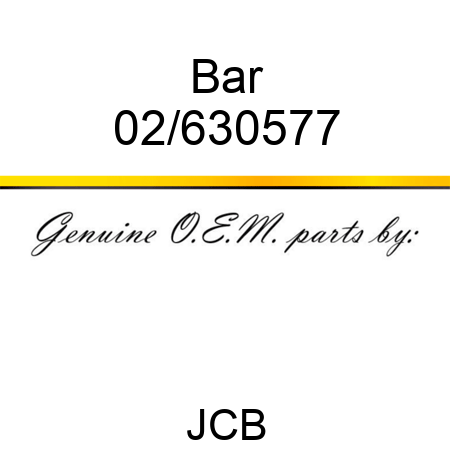 Bar 02/630577