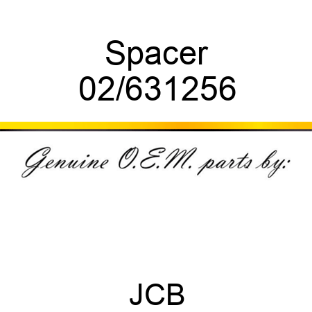 Spacer 02/631256
