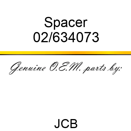 Spacer 02/634073