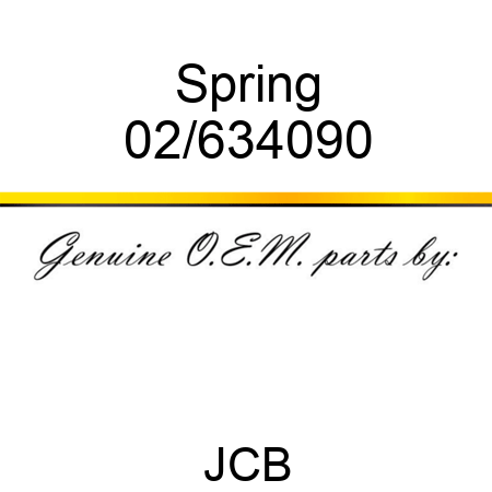 Spring 02/634090