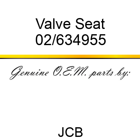 Valve, Seat 02/634955