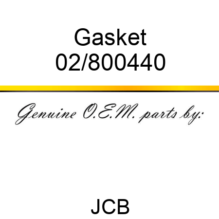 Gasket 02/800440
