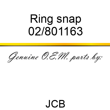 Ring, snap 02/801163