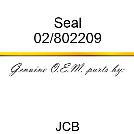 Seal 02/802209