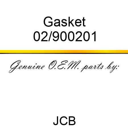 Gasket 02/900201