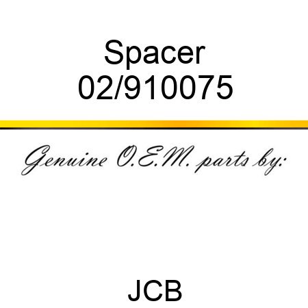 Spacer 02/910075