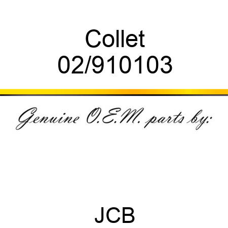 Collet 02/910103