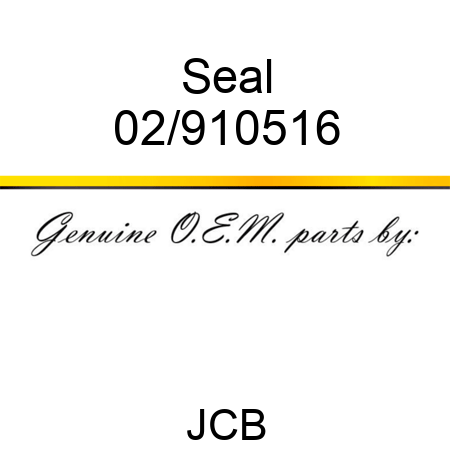 Seal 02/910516