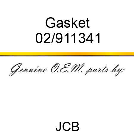 Gasket 02/911341