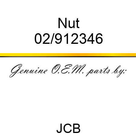 Nut 02/912346