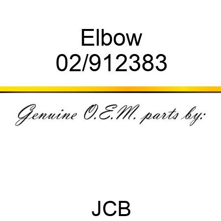 Elbow 02/912383