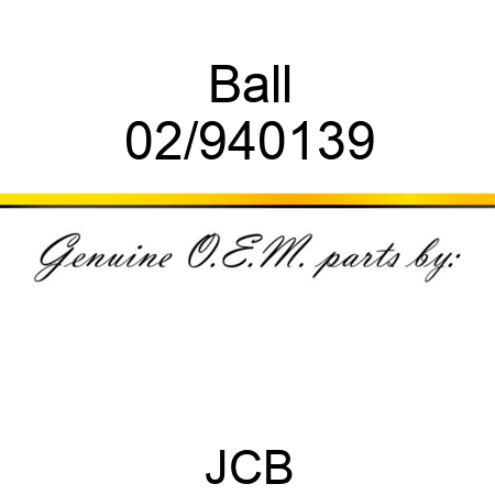Ball 02/940139