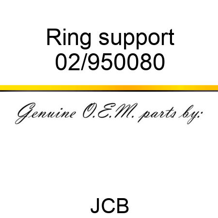 Ring, support 02/950080