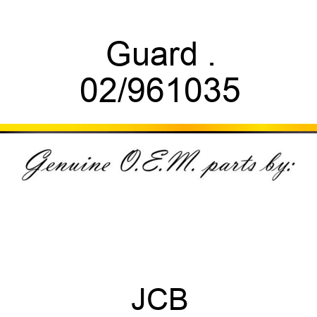 Guard, . 02/961035