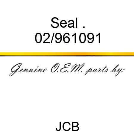 Seal, . 02/961091