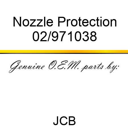 Nozzle, Protection 02/971038