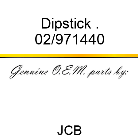 Dipstick, . 02/971440