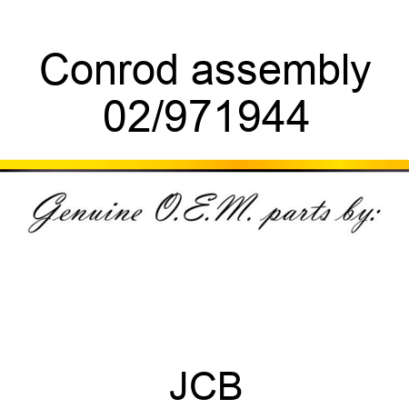 Conrod, assembly 02/971944
