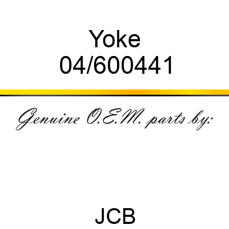 Yoke 04/600441