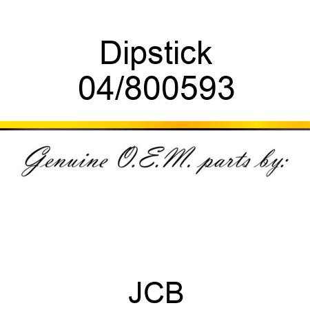 Dipstick 04/800593