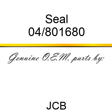 Seal 04/801680