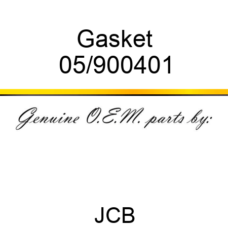 Gasket 05/900401