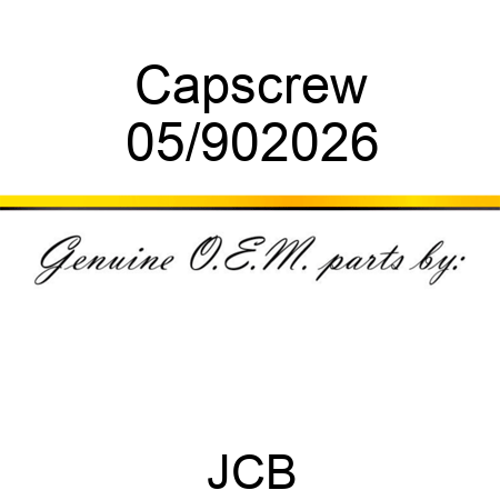 Capscrew 05/902026