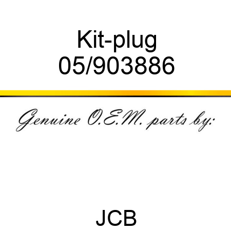 Kit-plug 05/903886