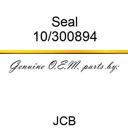 Seal 10/300894