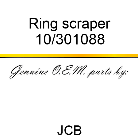 Ring, scraper 10/301088