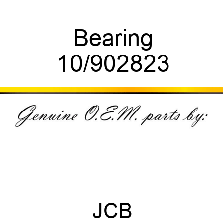 Bearing 10/902823