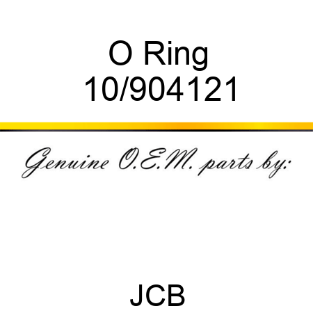 O Ring 10/904121
